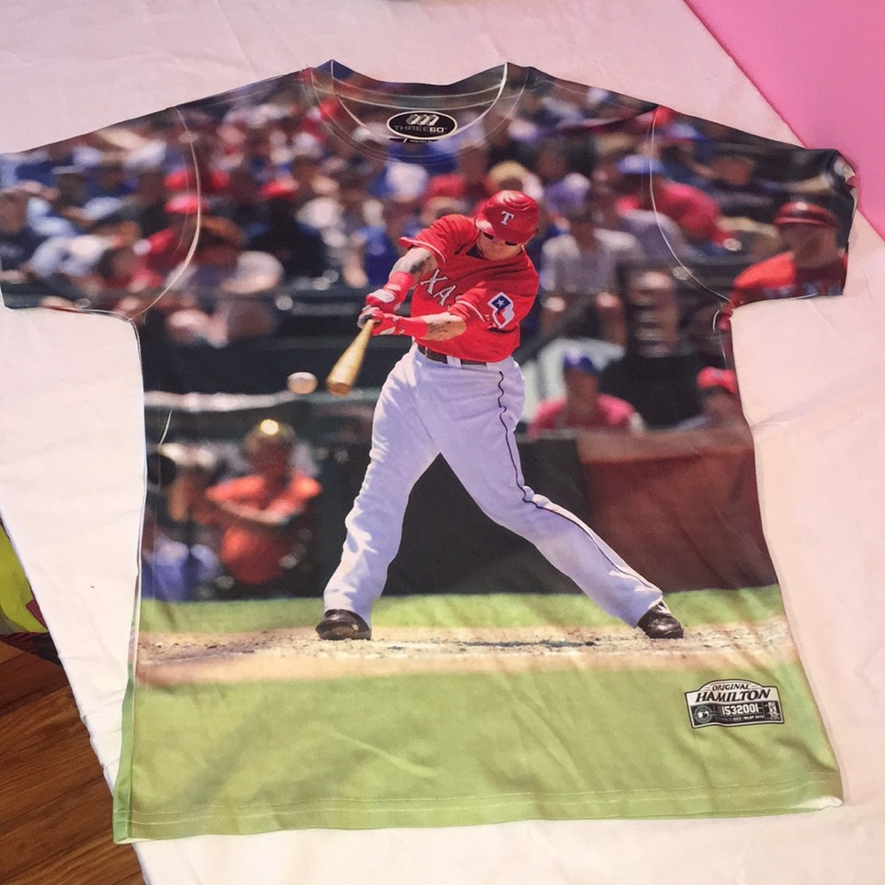 Three 60 Gear Josh Hamilton Shirt Youth XL